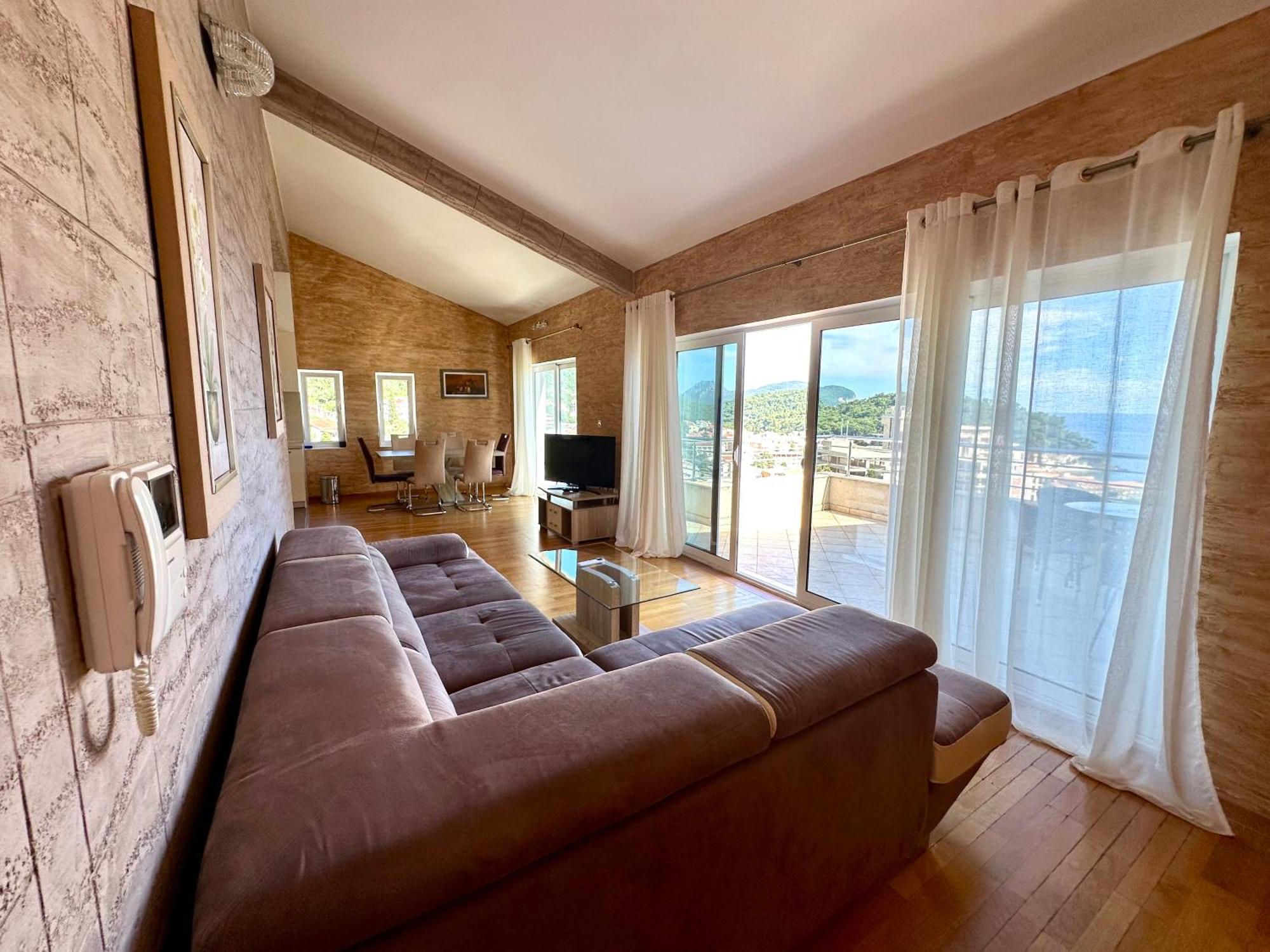 Best View Apartment Petrovac エクステリア 写真